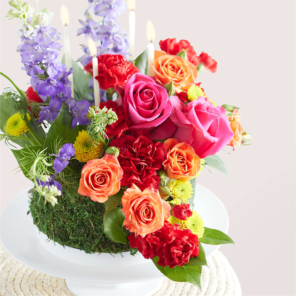 Best Year Yet Floral Cake – BURNETT'S FLOWERS & GIFTS, Tulsa OK