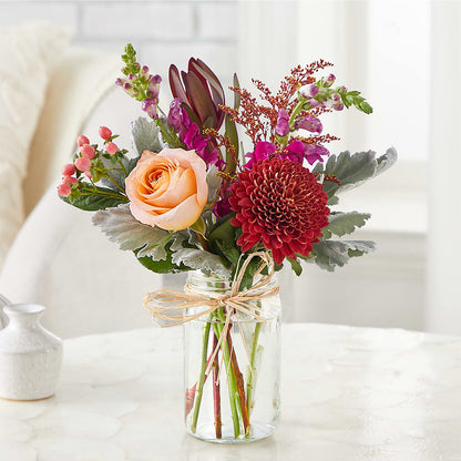 Moody Hues Bouquet – BURNETT'S FLOWERS & GIFTS, Tulsa OK