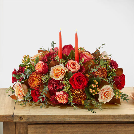 Gather Near Centerpiece – BURNETT'S FLOWERS & GIFTS, Tulsa OK
