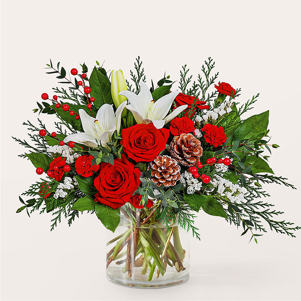 Best in Snow Bouquet – BURNETT'S FLOWERS & GIFTS, Tulsa OK