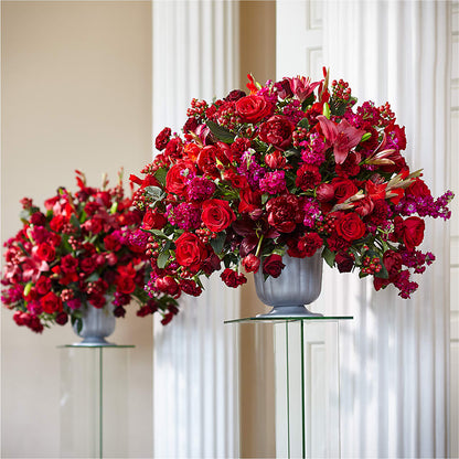 Love & Honor Arrangement – BURNETT'S FLOWERS & GIFTS, Tulsa OK