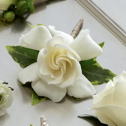 Gardenia Boutonniere – BURNETT'S FLOWERS & GIFTS, Tulsa OK