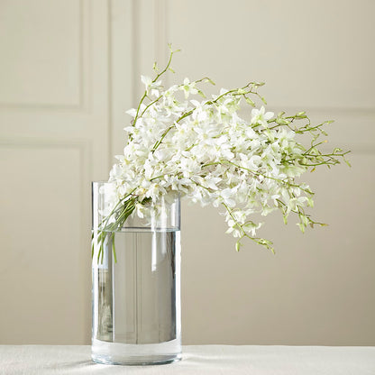 White Dendrobium Bouquet – BURNETT'S FLOWERS & GIFTS, Tulsa OK